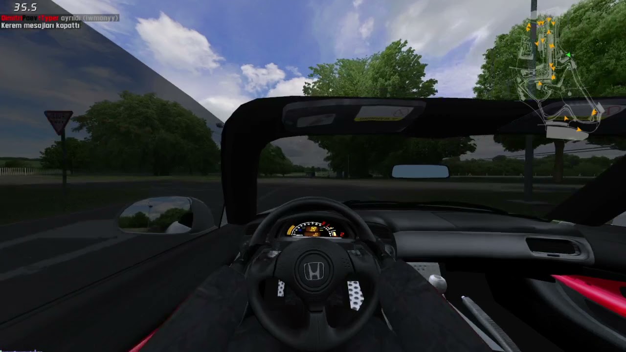 Honda S2000 pov sürüş Gazlama + Warex + Drift LFS #1