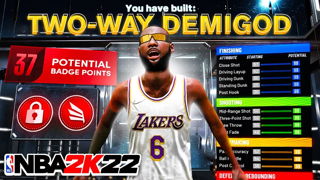 NEW REBIRTH 2-WAY SLASHING PLAYMAKER BUILD IS THE BEST BUILD IN NBA 2K22! Best Iso Build on NBA 2K22