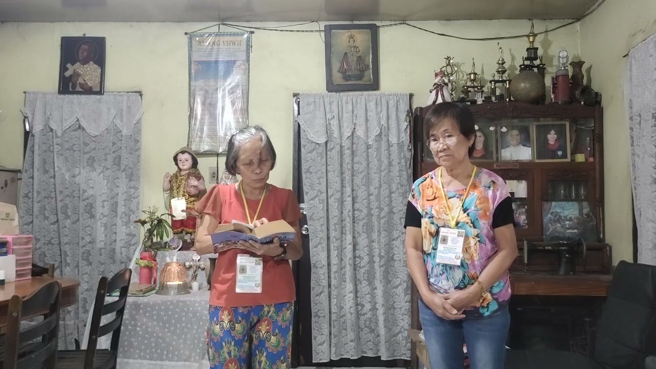 New Jerusalem, Gospel Reading, Pagsasanay sa Kabanalan, P Meeting Afra, Mar. 11, 26, Wed. Tipanan p1