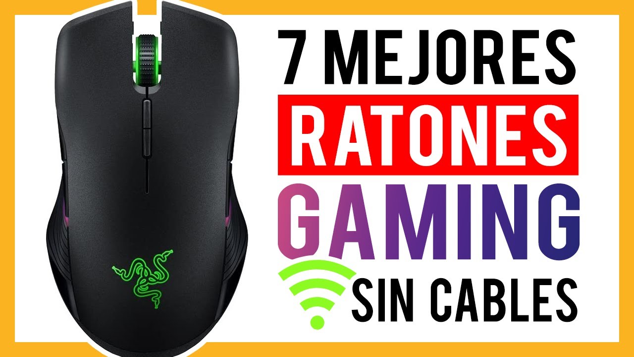 🥇 7 MEJORES ratones gaming INALÁMBRICOS de 2020 🐝 BARATOS y CALIDAD PRECIO 💥 MOUSES sin cables!