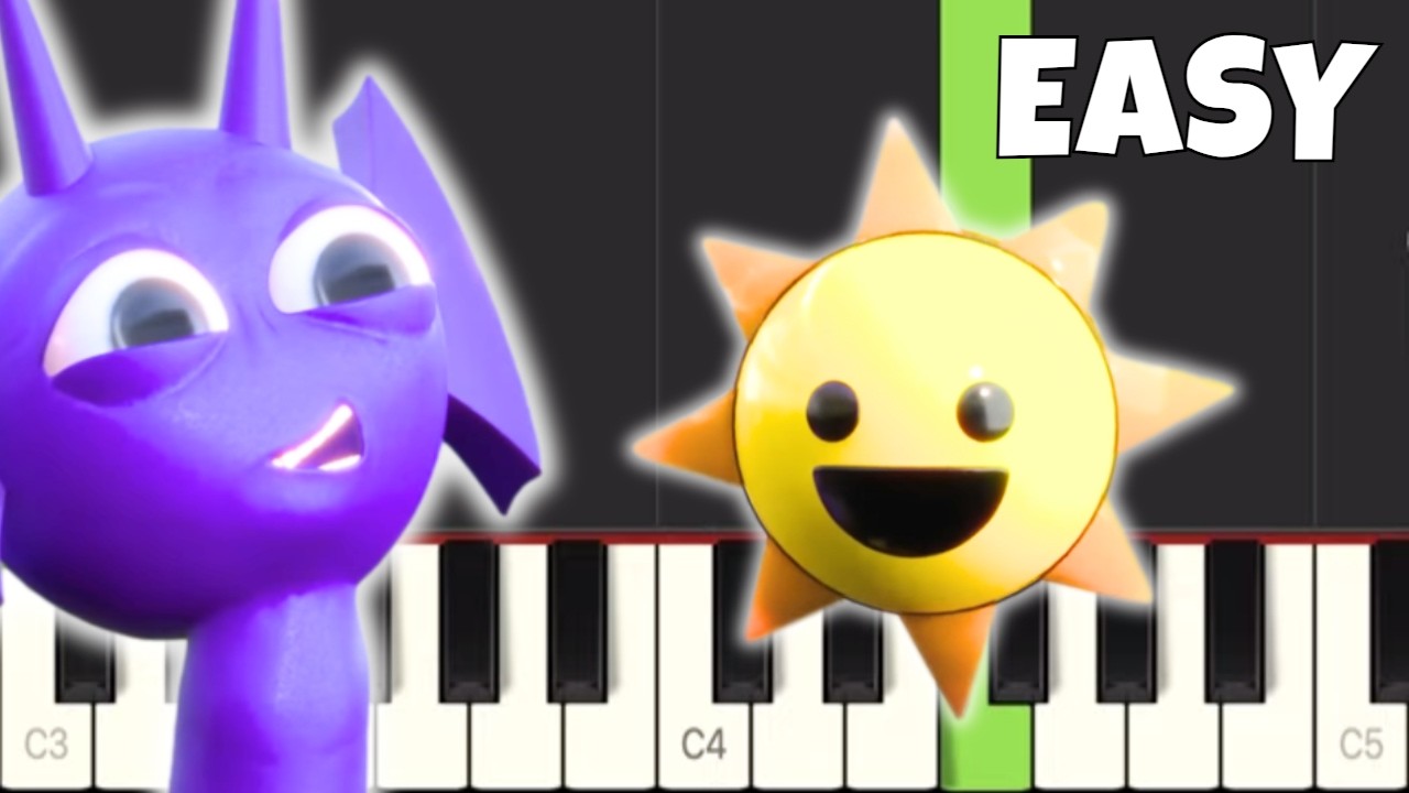 Incredibox Sprunki - Louder Mod - EASY Piano Tutorial