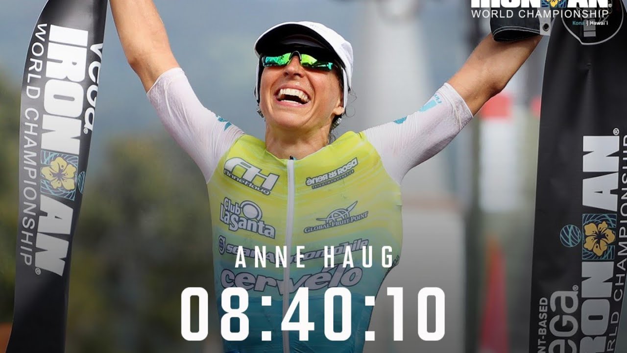 IRONMAN KONA 2019 WINNER ANNE HAUG