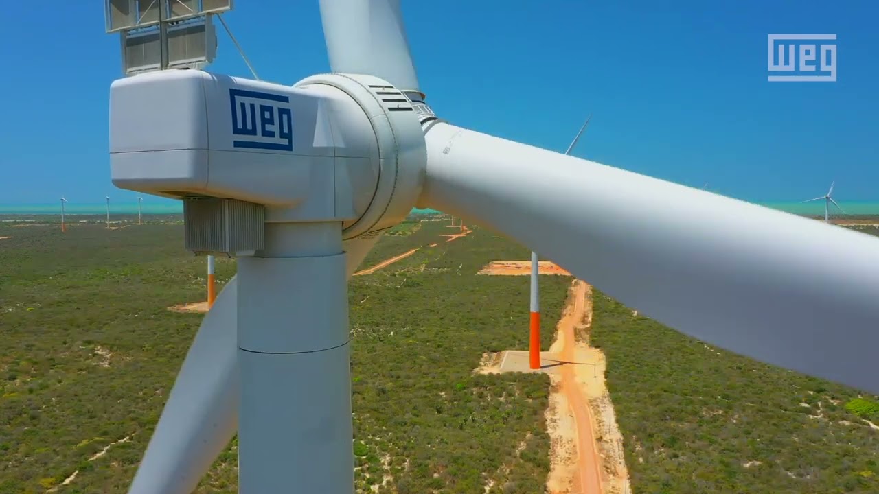 Aerogeradores WEG - Parque Eólico Gravier, Icapuí/CE