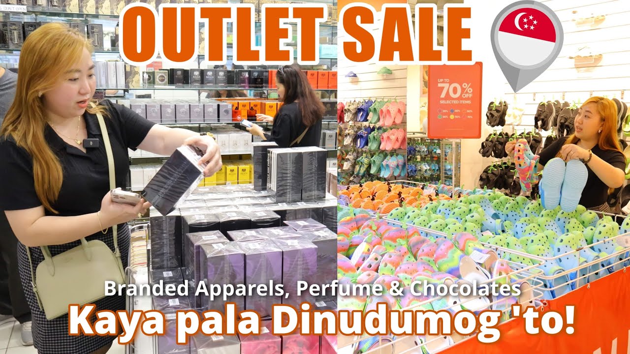 Outlet Sale Ng Mga Branded Apparels! Kaya Pala Dinudumog | Isang Buong Building Na SALE (SG Finds)