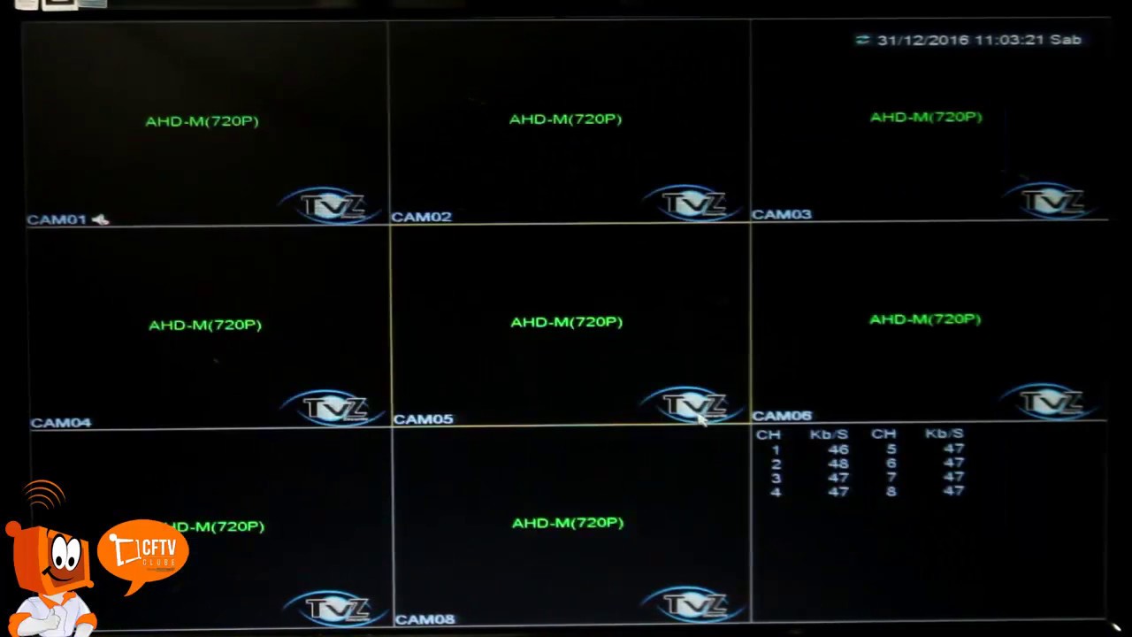 DVR em modo sequencial - Como configurar no seu DVR