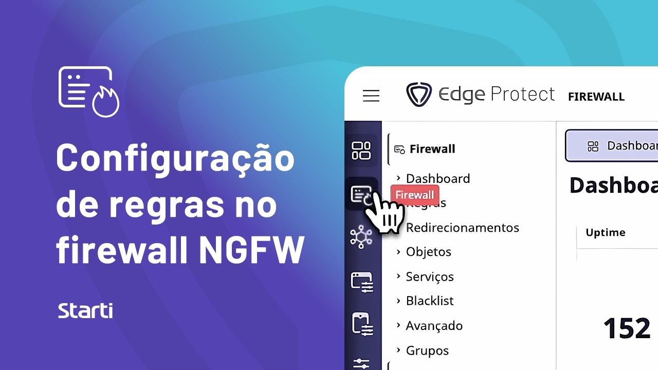 Como configurar políticas de Firewall para Controlar acessos da rede