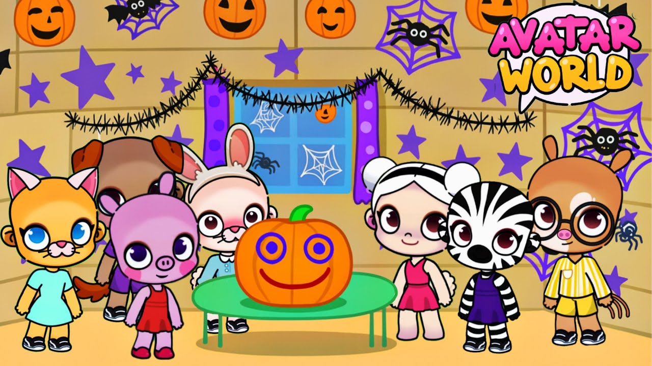 🐷СВИНКА ПЕППА В МИРЕ АВАТАРА | КЛУБНЫЙ ДОМИК СТРАШОК 🎃🕸️