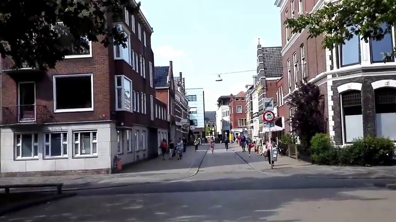 Cycling across Groningen
