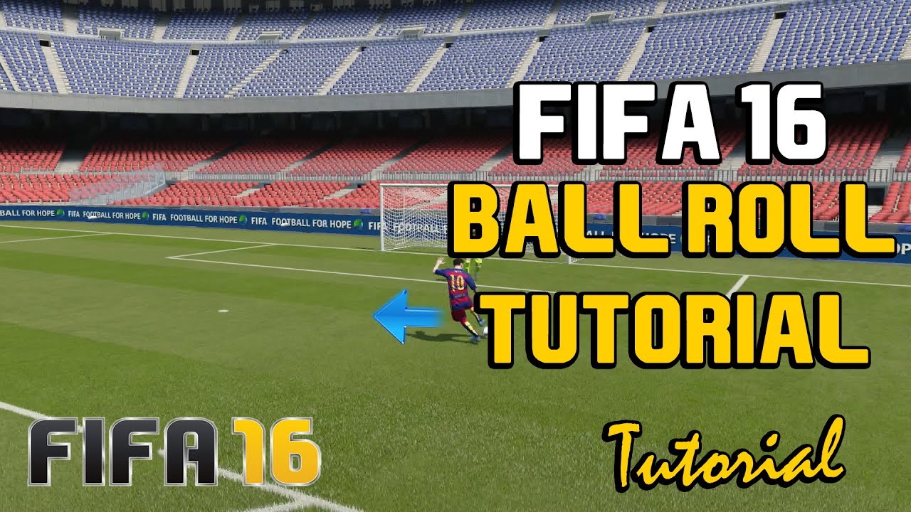 Fifa 16 Dribbling Tutorial: Ball Roll (How to Execute the Easiest Skill Move in Fifa)
