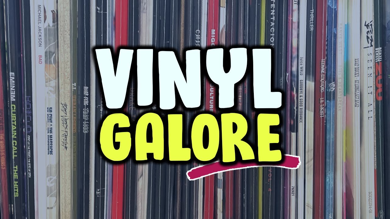 My Entire Hip Hop Vinyl Collection (Jan. 2021)