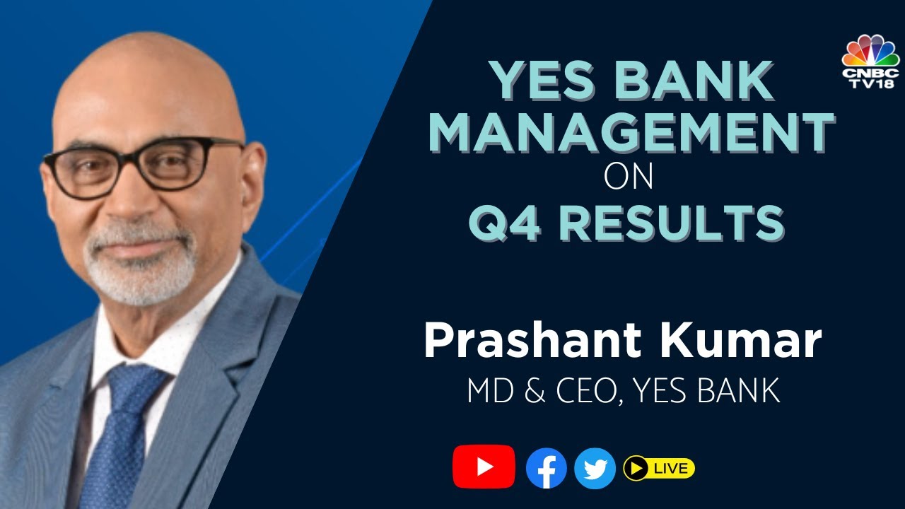 В прямом эфире: Результаты Yes Bank за 4 квартал: чистая прибыль упала на 45% | Руководство Yes B...