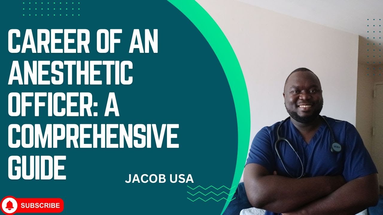 Career of an Anesthetic Officer: A Comprehensive Guide