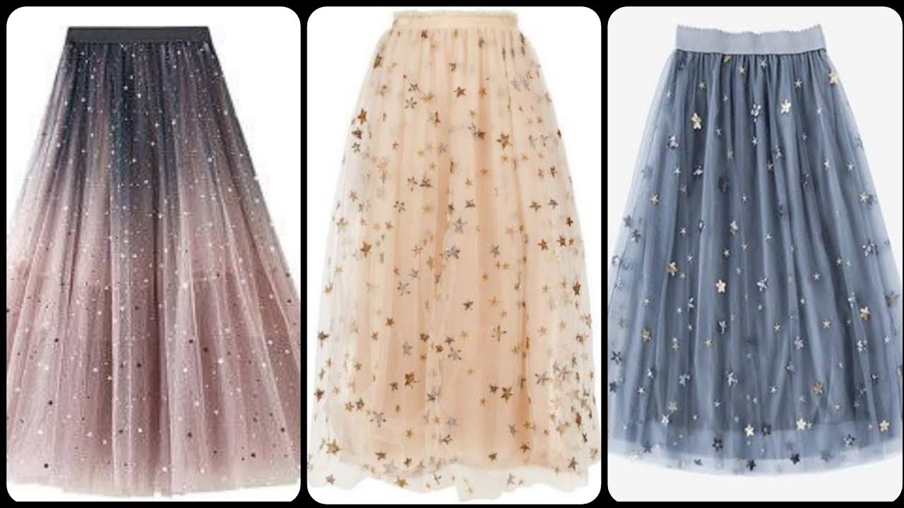 Latest tulle skirt designs|| tutu skirts ||midi skirt designs ||Filmy fashion