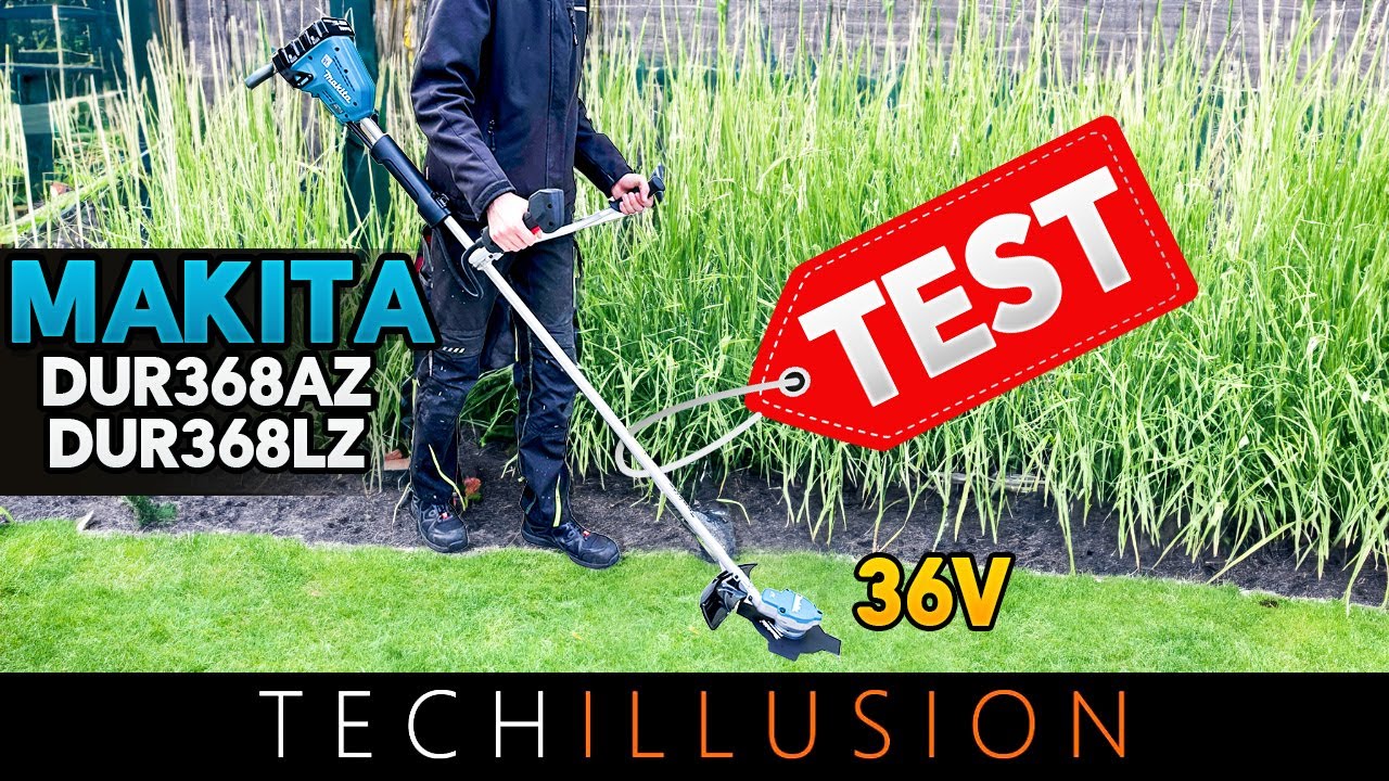 🔥EXTREMTEST: Der STARKE 36V Akku-Freischneider DUR368 von MAKITA!😱 - DUR368AZ / DUR368LZ