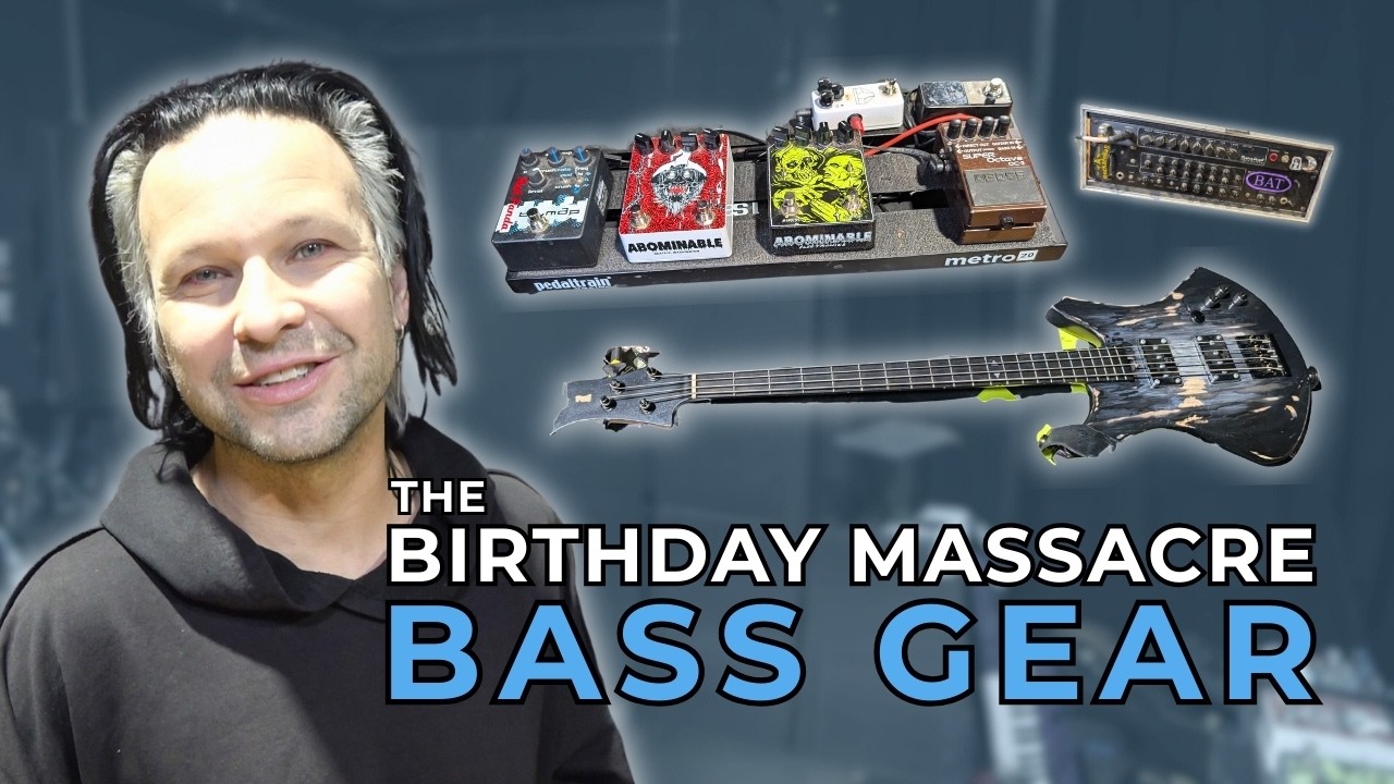 The Birthday Massacre&rsquo;s Brett &ldquo;Bat&rdquo; Carruthers - GEAR MASTERS Ep. 613