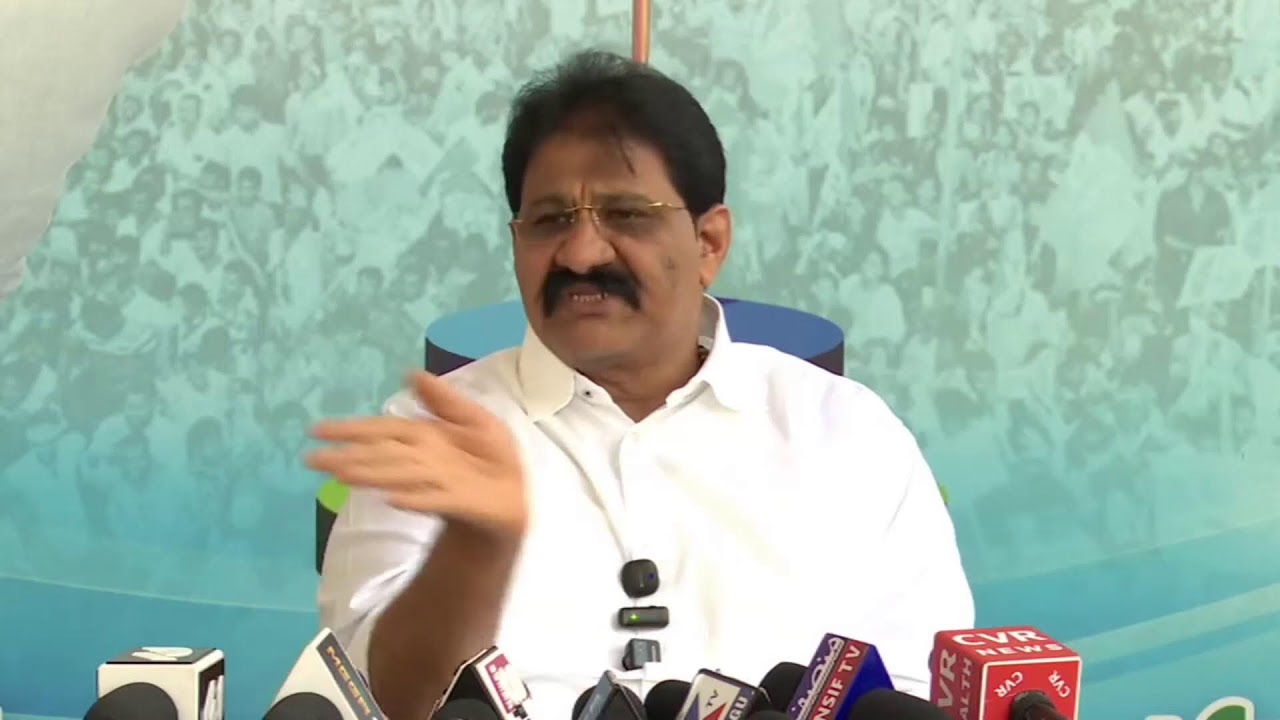 LIVE: Former MLA and Party State Official Spokesperson Sri Rachamallu Siva Prasad Reddy Press Meet
