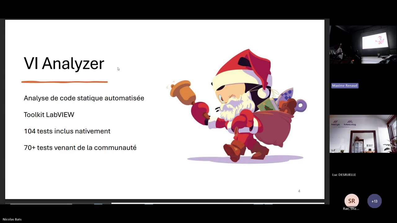 Démonstration du VI Analyzer