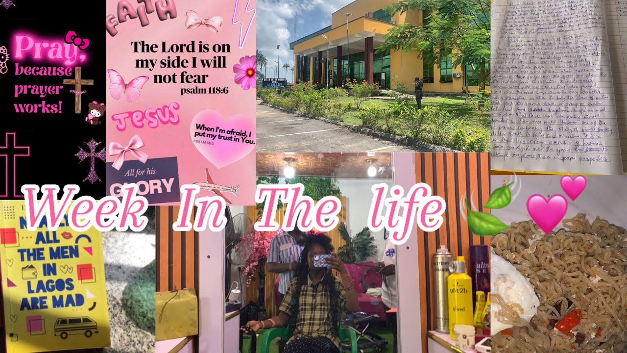 Living Alone In Nigeria🍃 A Day in My College Life - Hair Makeover, Grocery Haul & Study Routine!