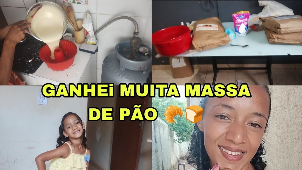VLOG🌸✨um dia comum em uma família de 7, organização do lar+ ganhei massa de pão 🍞 novamente 🥰