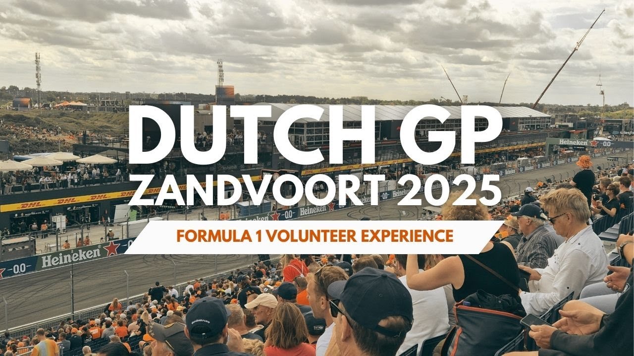 👉 POV: Zo beleef je de Dutch GP 2025 als vrijwilliger!