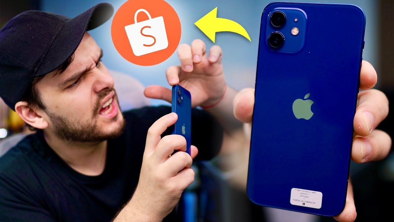 COMPREI UM IPHONE 12 BARATO NA SHOPEE, VALEU A PENA?