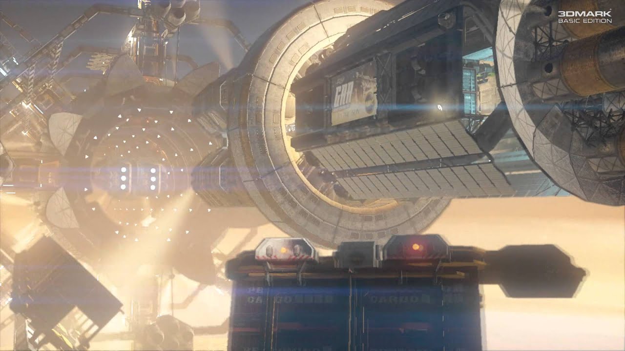 3DMark CLOUD GATE - 2500K GTX 480 Demo Loop