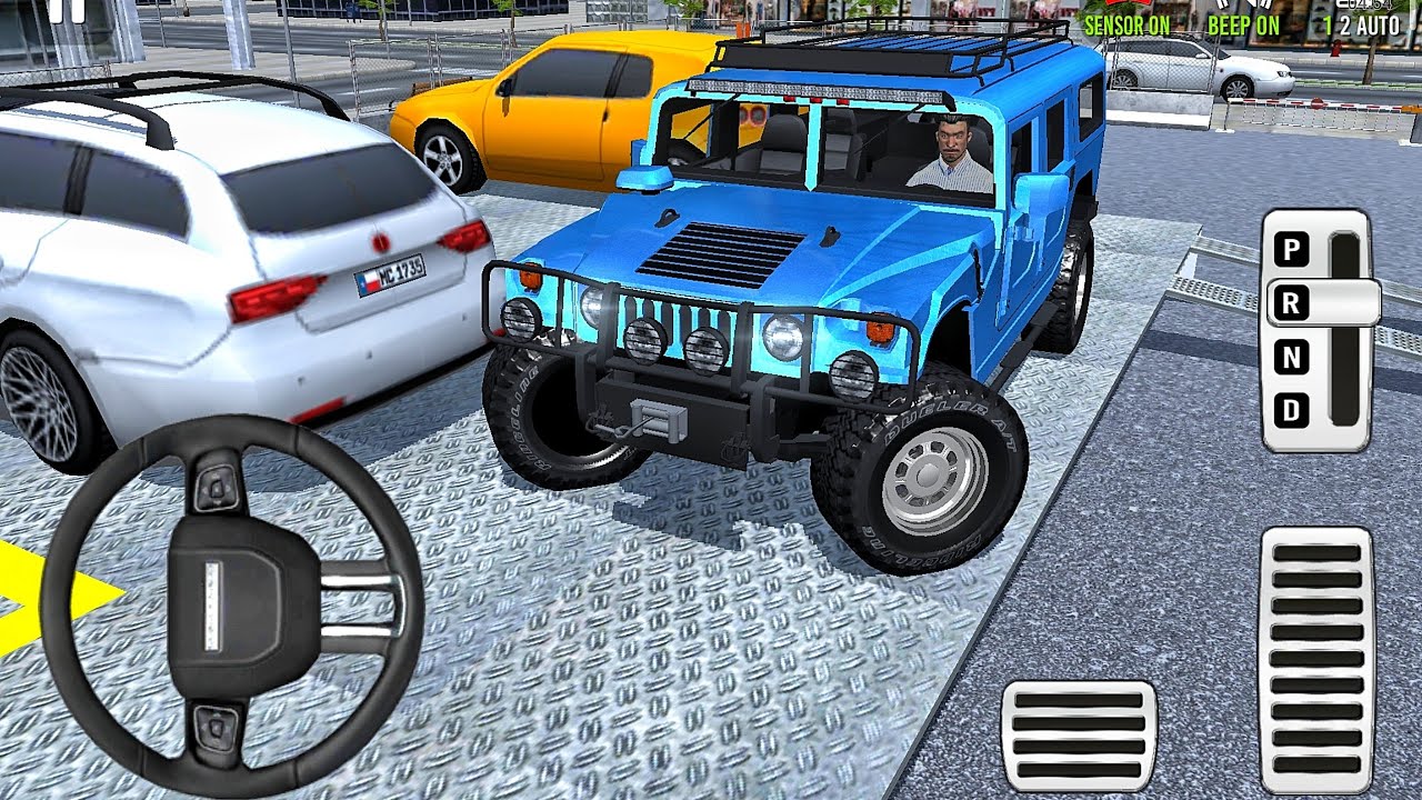 New Hummer H1 Ramp Parking Driving School - Master Of Parking SUV 2026 - Car Game Android Gameplay