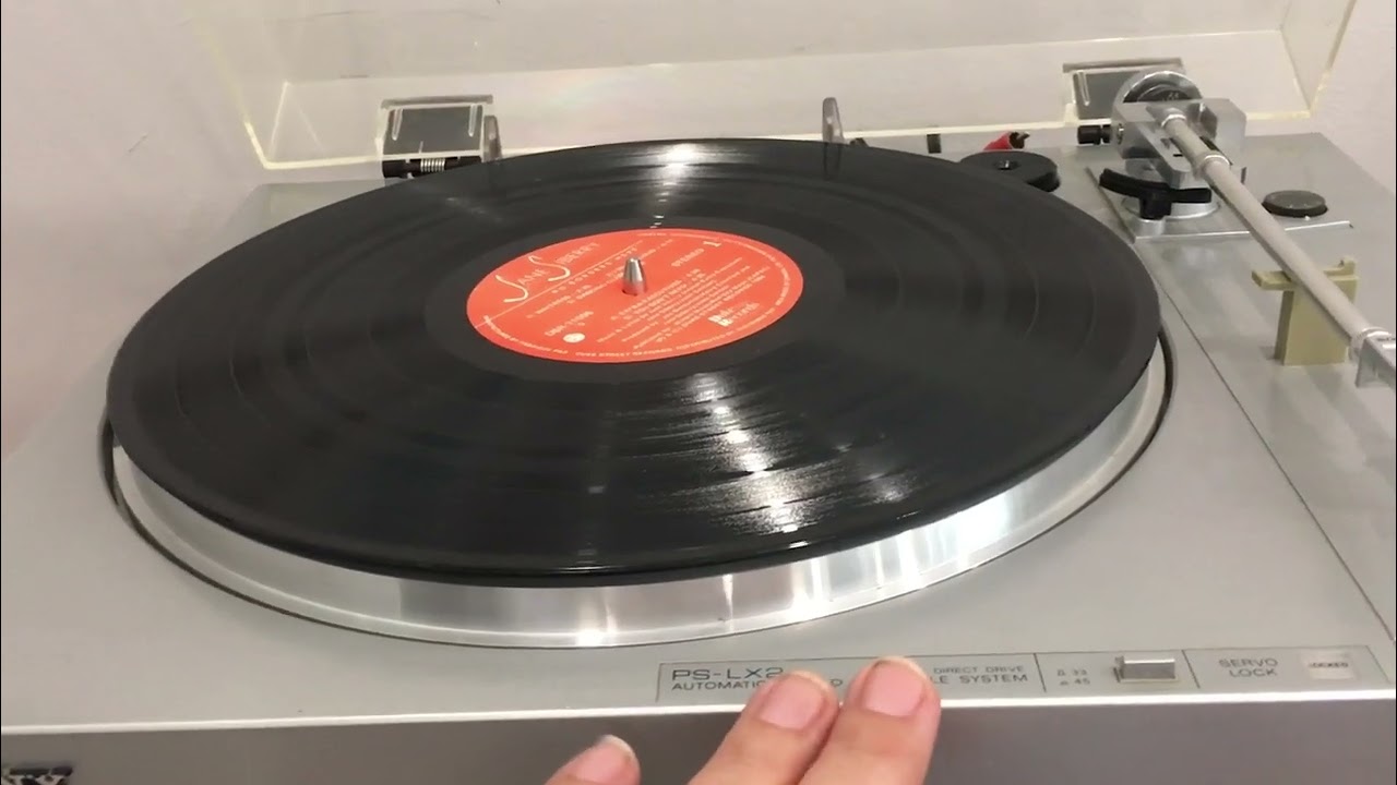 Sony PS-LX2 vintage turntable