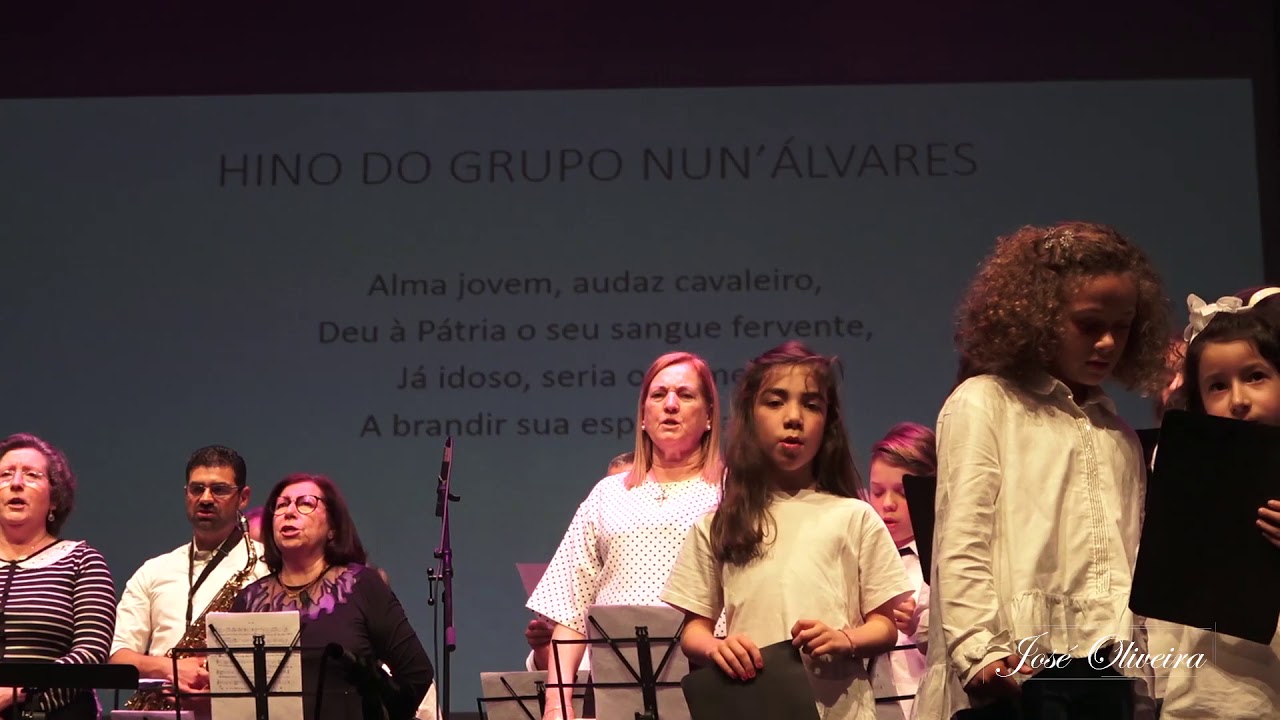 Orquestra Orff Gna - Hino do Grupo Nun'Álvares