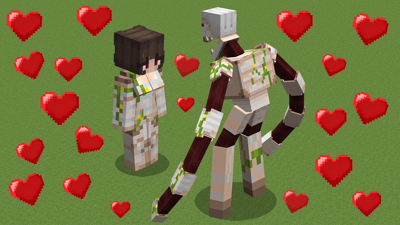 mimicer iron golem ❤ iron golem girl