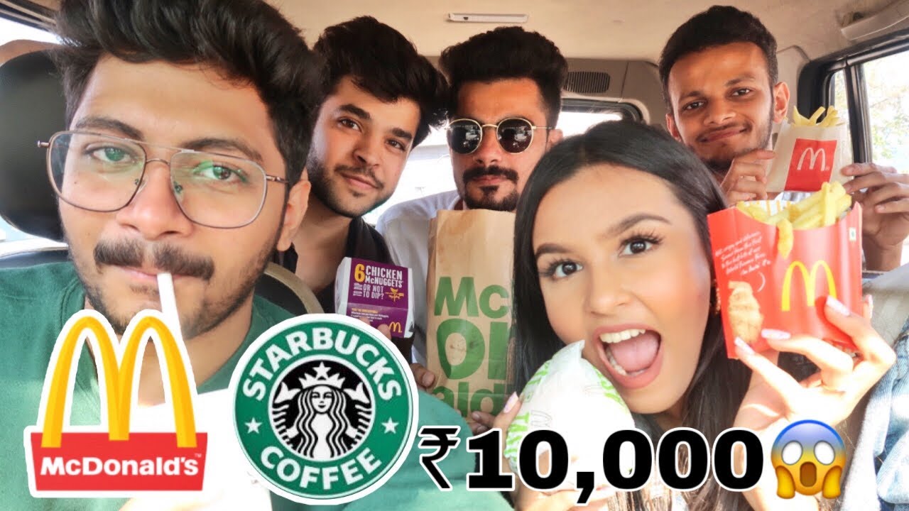 Letting The Person In Front Of Us Decide What I Eat For 24 HOURS Challenge / Mridul Sharma