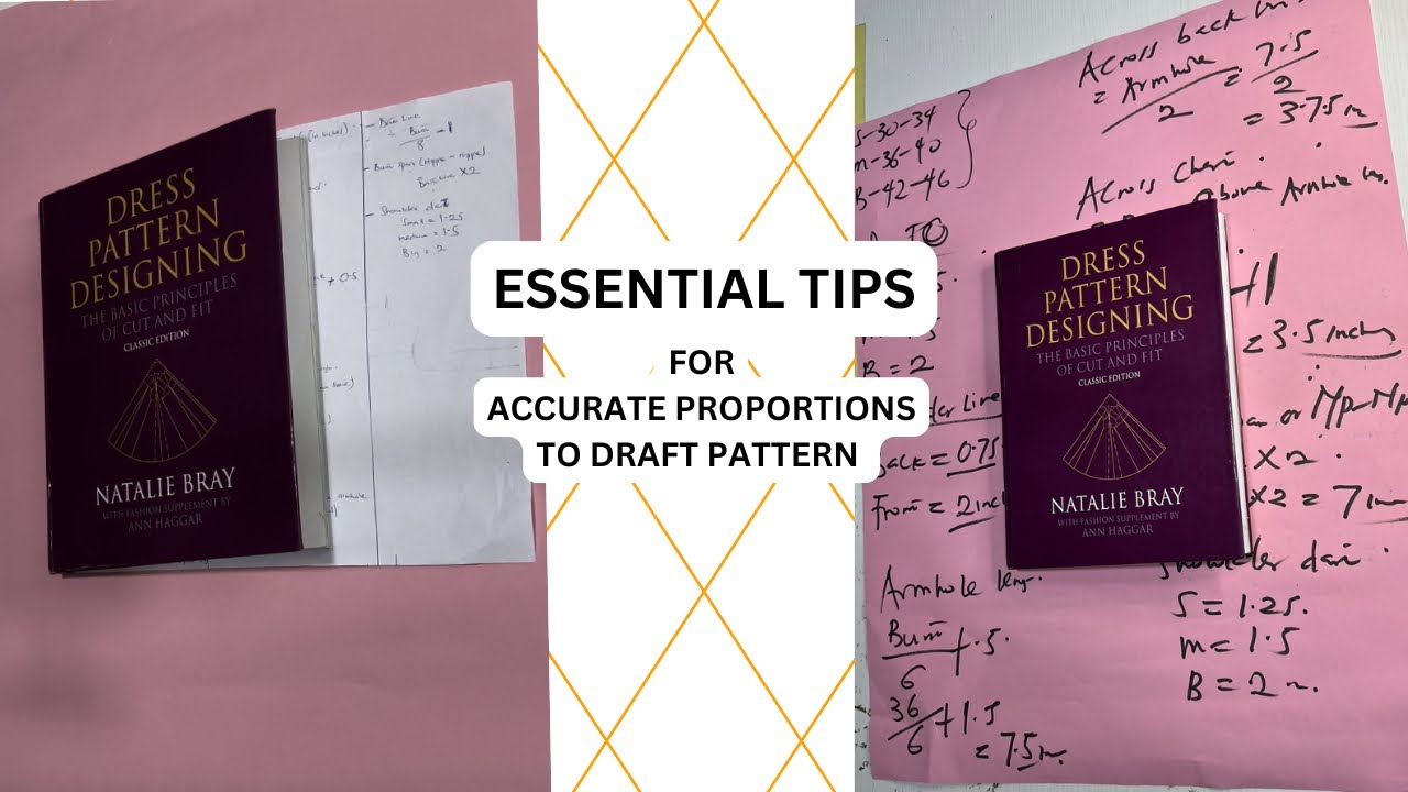 How to derive proportions for a modified Natalie bray basic bodice.