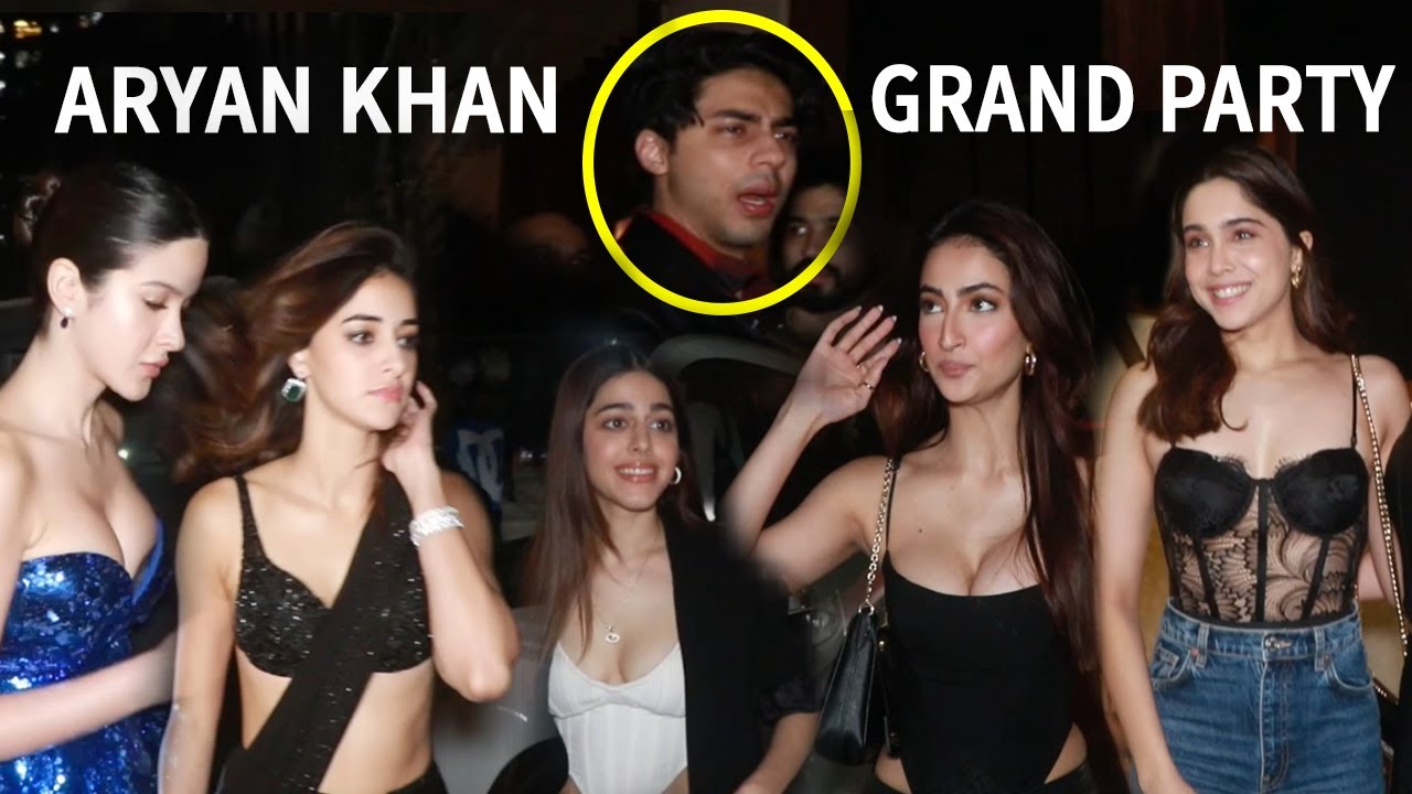 Star Kids Grand Late Night Party - Aryan Suhana, Ananya Shanaya, Palak Nyasa & More