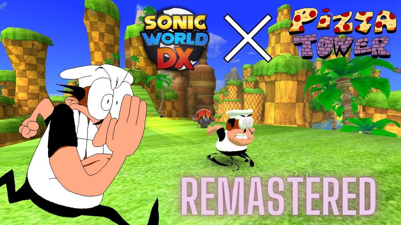 Peppino in Sonic World DX (Remastered)
