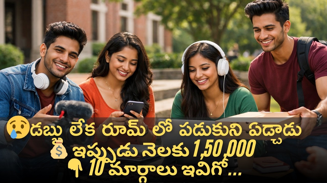 స్టూడెంట్ గా లక్షలు సంపాదించడం ఎలా? 3 ఫ్రెండ్స్ స్టోరీ