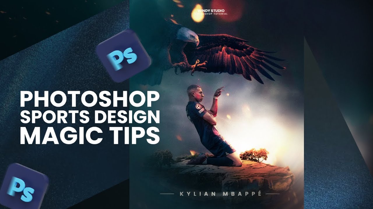 Sports Poster in Photoshop – Cinematic Lighting & Manipulation Effects!!
