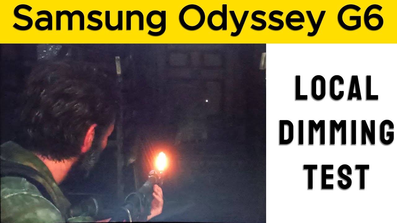 Samsung Odyssey G65B Local Dimming Test ❌ is very bad...