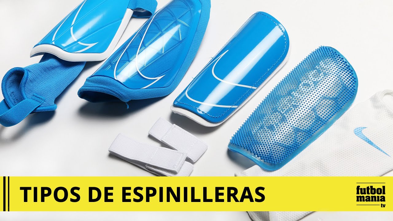 TIPOS DE SUJECIÓN Espinilleras Nike
