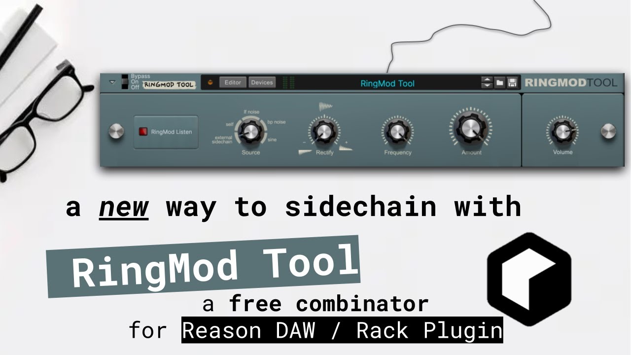 RingMod Tool Combinator | Reason Studios (Ringmod Sidechain tutorial)