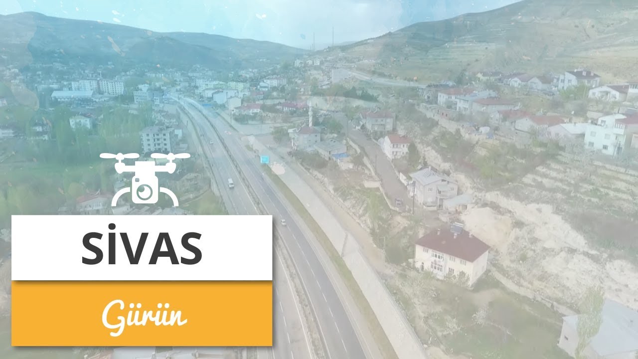 Sivas'ın En Güzel İlçelerinden Gürün'ü Drone İle Gezdik