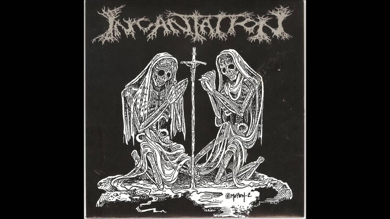 INCANTATION - Deliverence Of Horrific Prophecies EP 1991 [FULL EP]