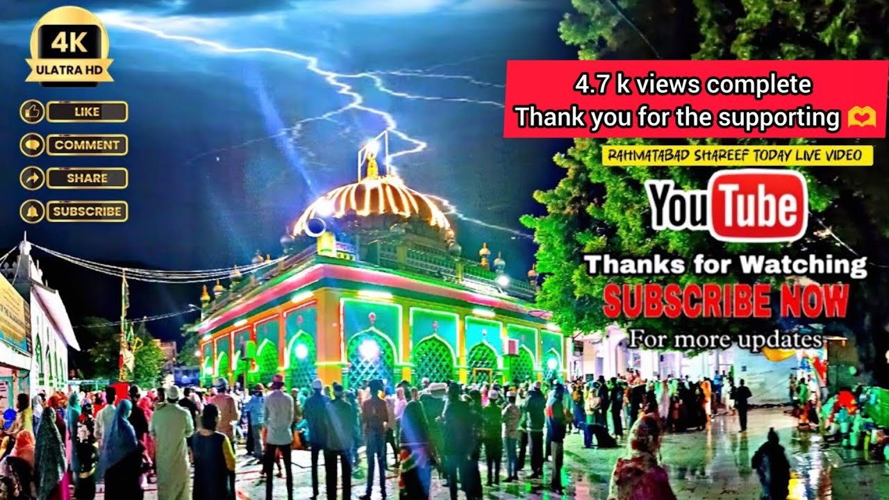 Rahmatabad shareef today live || sarkar Amma jaan Dargah 💚 #rahmatabad
