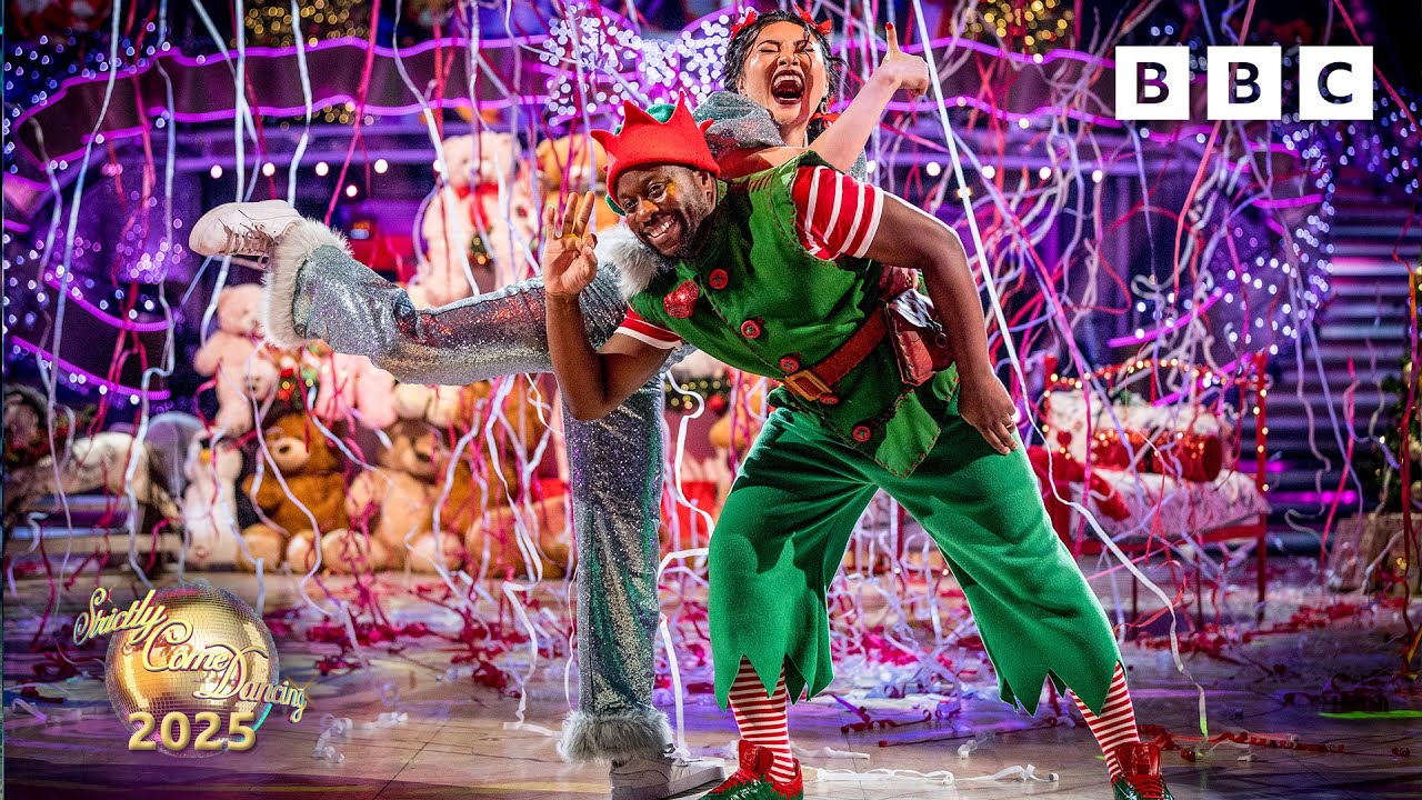 Babatunde Aléshé & Nancy Xu Charleston to Santa Claus is Coming to Town ✨ BBC Strictly 2025