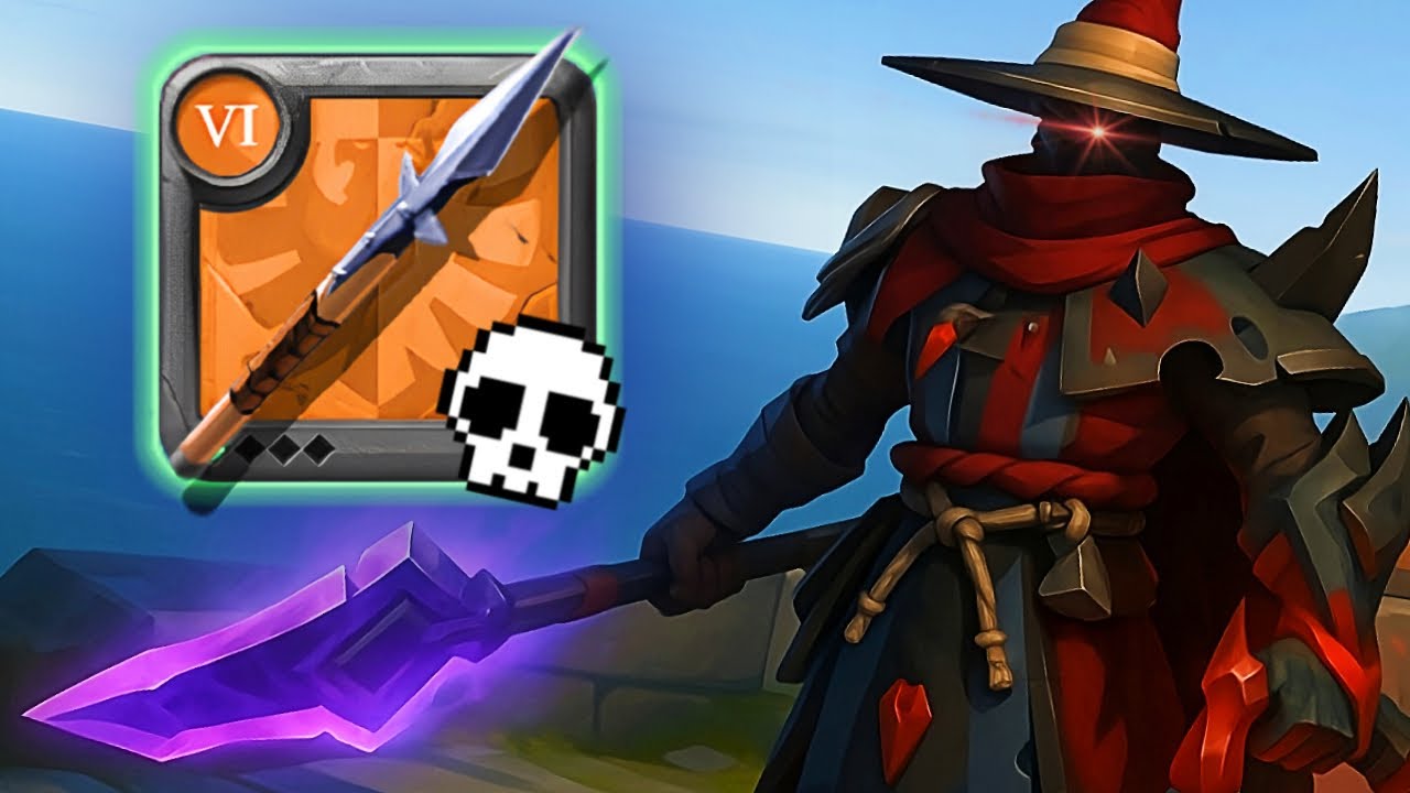 SOLO PVP with SPEAR in the Open World | Albion Online