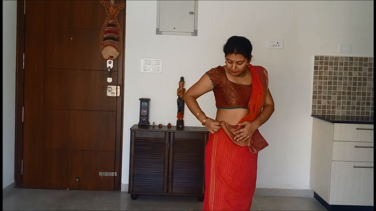 How to drape an OSARIA, Sri Lankan Saree