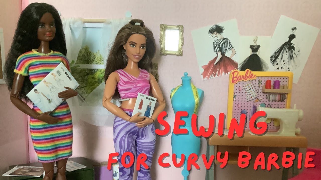 Sewing for Curvy Barbie | Simplicity 9769 | Handmade Barbie Clothes