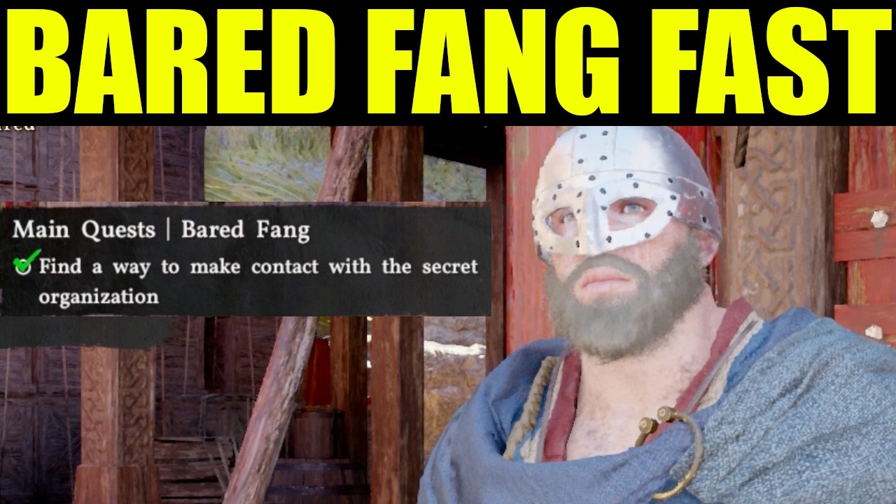 Crimson desert - bared fang quest guide | find a way to make contact with the secret organization