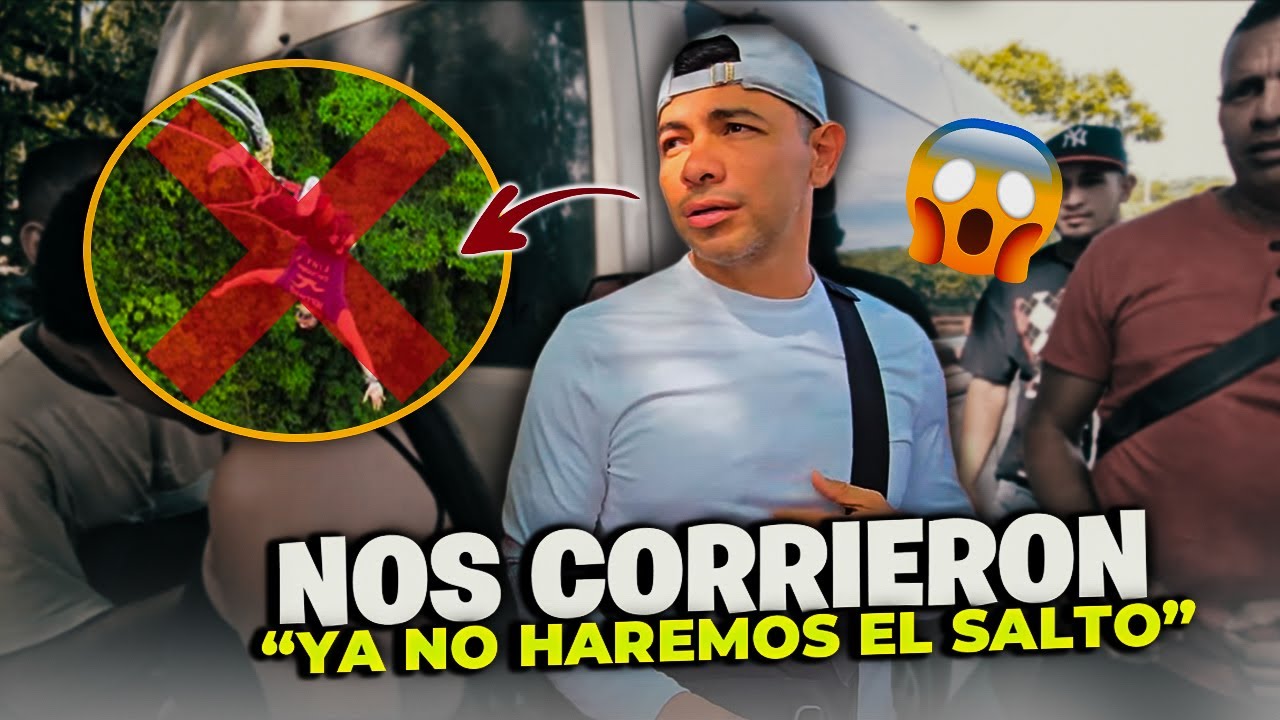 ESTABAMOS bien emocionados por hacer EL SALTO pero andamos de mala suerte y *NOS CORRIERON😱*