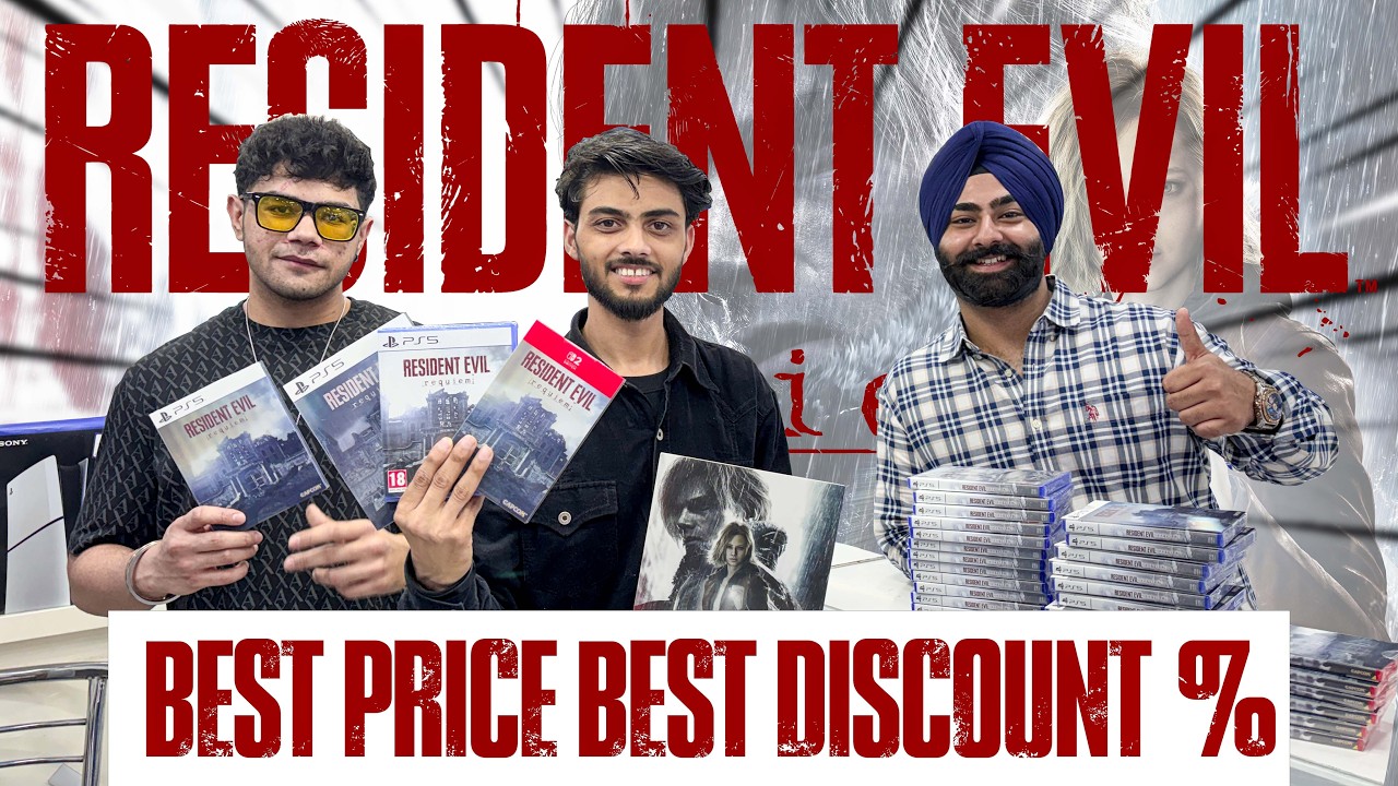 Resident Evil 9 Requiem PS5 Disc Buying & Unboxing - Lenticular Edition Discount% Price|Vlog224