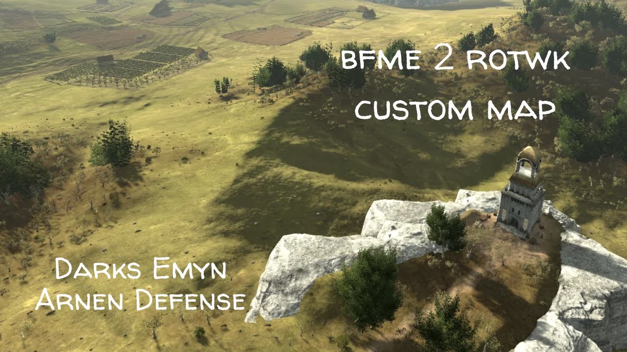 BFME II RotWK Custom Map: Darks Emyn Arnen Defense
